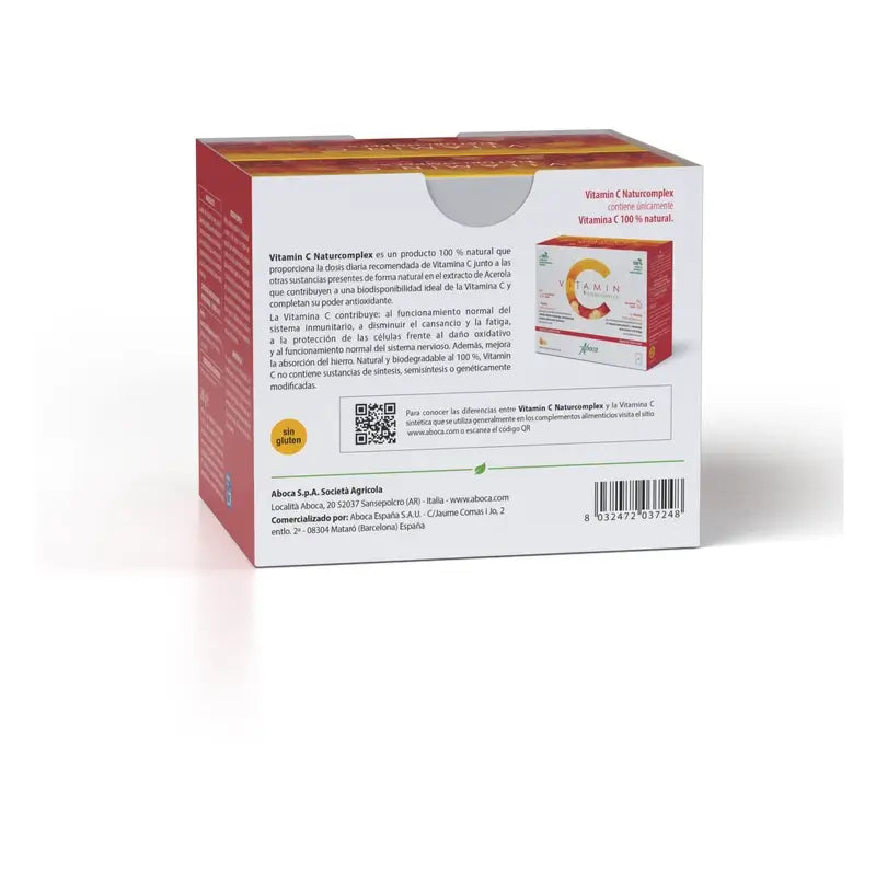 Aboca Vitamin C Naturcomplex – výživový doplnok, 20 + 20 vrecúšok