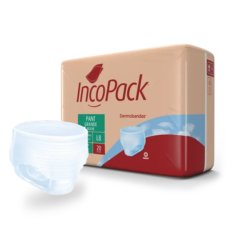 Incopack Absorpčné nočné nohavičky, veľkosť L, 80 kusov