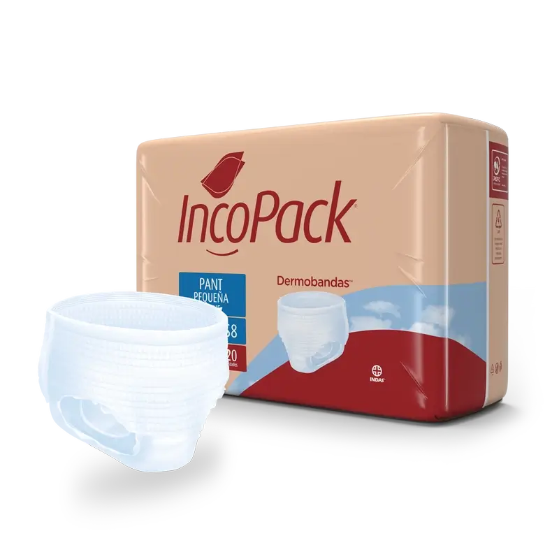 Incopack Absorbčné nočné nohavičky, veľkosť S, 80 kusov