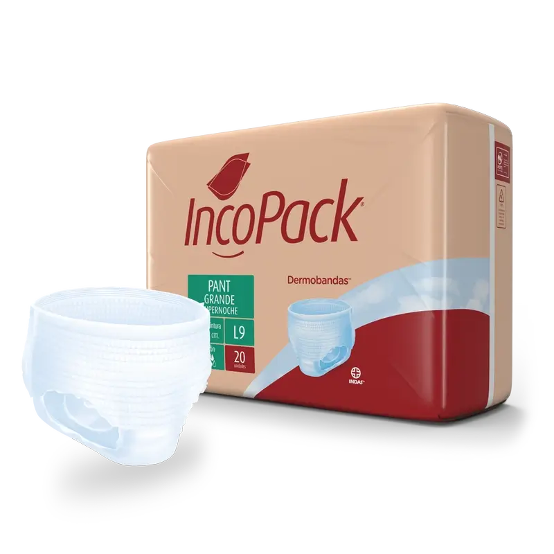 Incopack Absorbčné nohavičky Supernoche, veľkosť L, 80 kusov