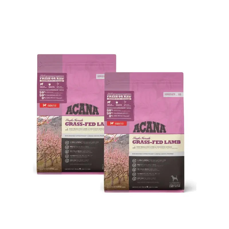 Acana Adult Singles Grass-Fed 2 kg krmivo pre psov, balenie po 2 ks