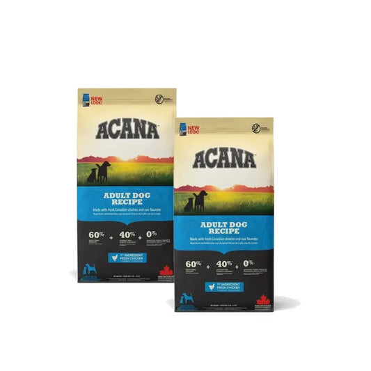 Acana Canine Adult 17 kg krmivo pre psov, balenie po 2 ks