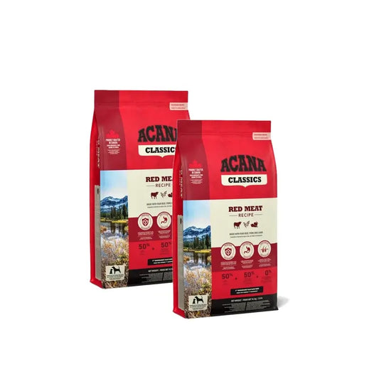 Acana Canine Adult Classics Red 14,5 kg krmivo pre psov, balenie po 2 ks