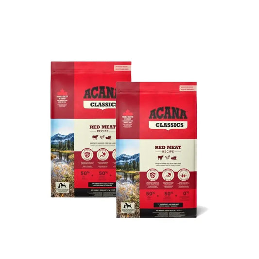 Acana Canine Adult Classics Red 9,7 kg – krmivo pre psov, balenie po 2 ks