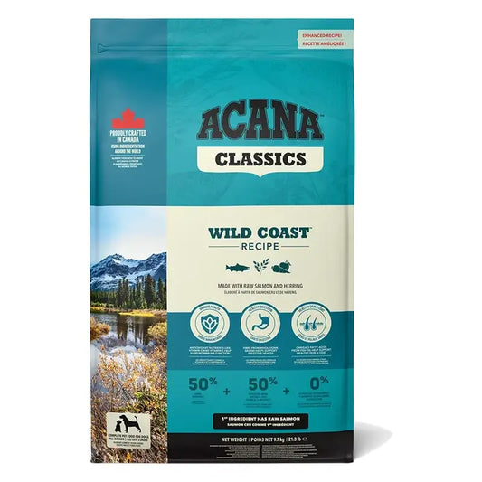 Acana Canine Adult Classics Wild Coast 14,5 kg – krmivo pre psov