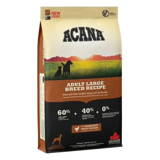 Acana Canine Adult Heritage – veľké plemená, 17 kg, krmivo pre psov