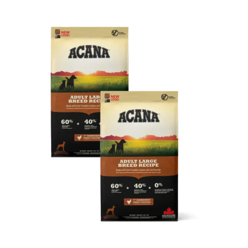 Acana Canine Adult Heritage pre veľké plemená, balenie 2 x 11,4 kg, krmivo pre psov