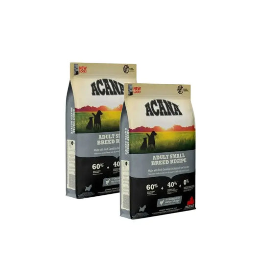 Acana Canine Adult Heritage pre malé plemená 6 kg – krmivo pre psov, balenie po 2 ks