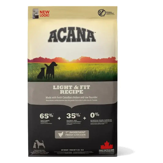 Acana Canine Adult Light 11,4 kg – krmivo pre psov