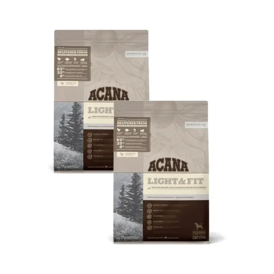 Acana Canine Adult Light, balenie 2 x 2 kg, krmivo pre psov