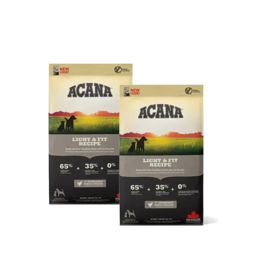 Acana Canine Adult Light, balenie 2 x 2 kg, krmivo pre psov