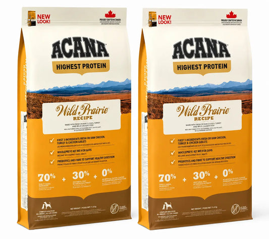 Acana Canine Adult Regionals Wild Prairie 11,4 kg krmivo pre psov, balenie po 2 ks