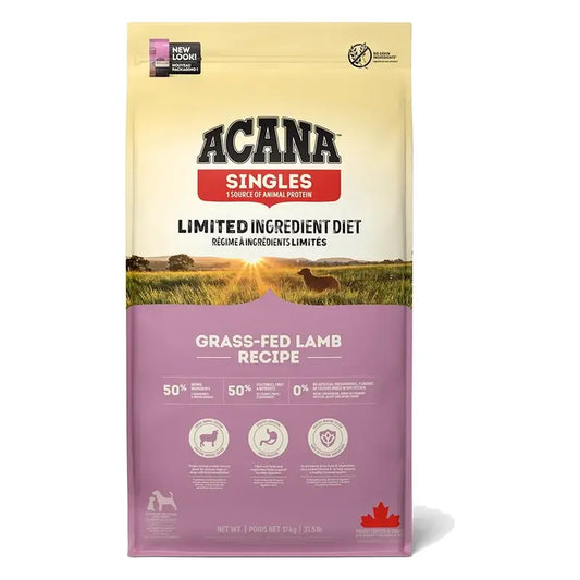 Acana Canine Adult Singles Grass Fed 17 kg – krmivo pre psov