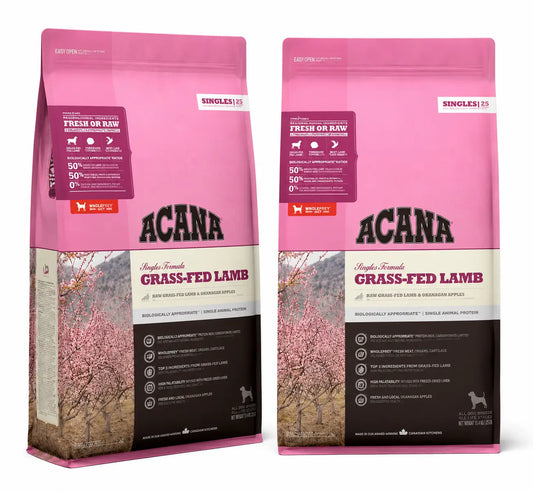 Acana Canine Adult Singles Grass Fed 17 kg krmivo pre psov, balenie po 2 ks