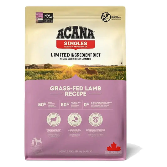 Acana Canine Adult Singles Grass Fed 2 kg – krmivo pre psov