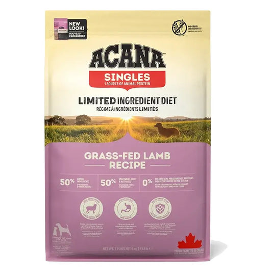 Acana Canine Adult Singles Grass Fed 6 kg – krmivo pre psov