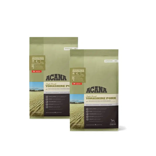 Acana Canine Adult Singles Yorkshire Pork 11,4 kg krmivo pre psov, balenie po 2 ks
