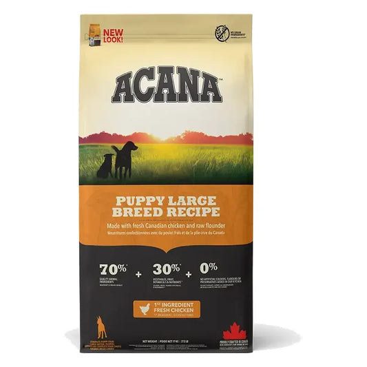 Acana Canine Puppy Heritage – veľké plemená 17 kg – krmivo pre psov