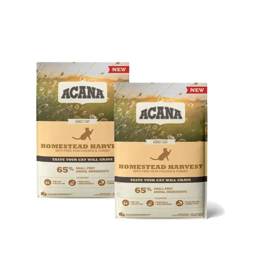 Acana Feline Adult Homestead 4,5 kg krmivo pre mačky, balenie po 2 ks