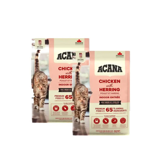 Acana Feline Adult Indoor 1,8 kg krmivo pre mačky, balenie po 2 ks