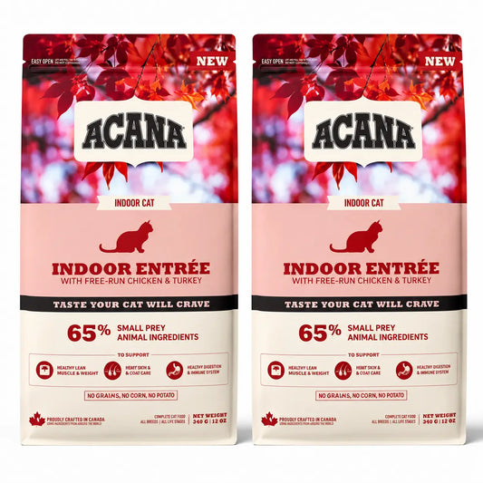 Acana Feline Adult Indoor 4,5 kg krmivo pre mačky, balenie po 2 ks