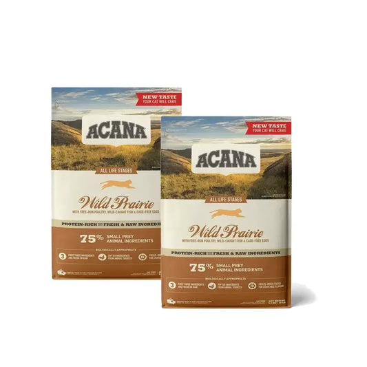 Acana Feline Adult Wild Prairie 4,5 kg krmivo pre mačky, balenie po 2 ks