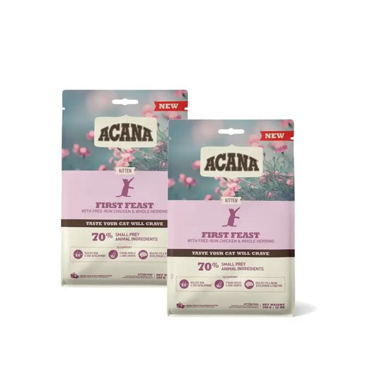 Acana Feline Kitten First Feast 1,8 kg krmivo pre mačky, balenie po 2 ks