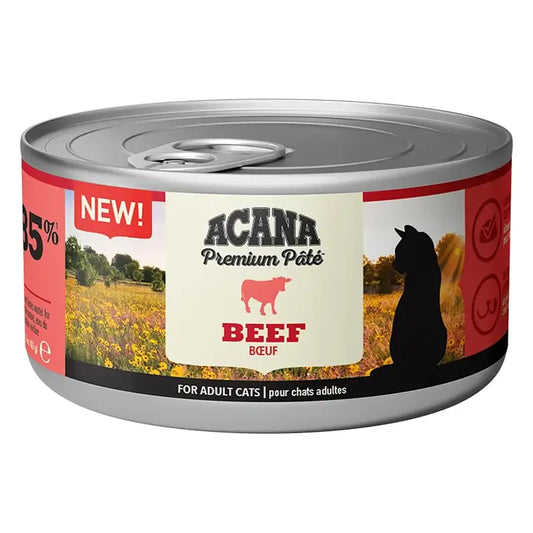 Acana Feline Premium Pate Hovädzie mäso 24×85 g – mokré krmivo pre mačky
