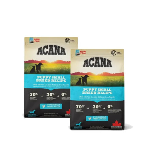 Acana Puppy Heritage pre malé plemená 6 kg krmivo pre psov, balenie po 2 ks
