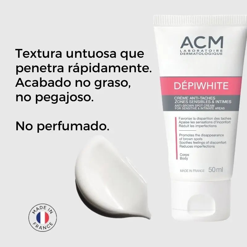Acm Laboratoire Dépiwhite Krém proti pigmentovým škvrnám na citlivých a intímnych partiách, 50 ml