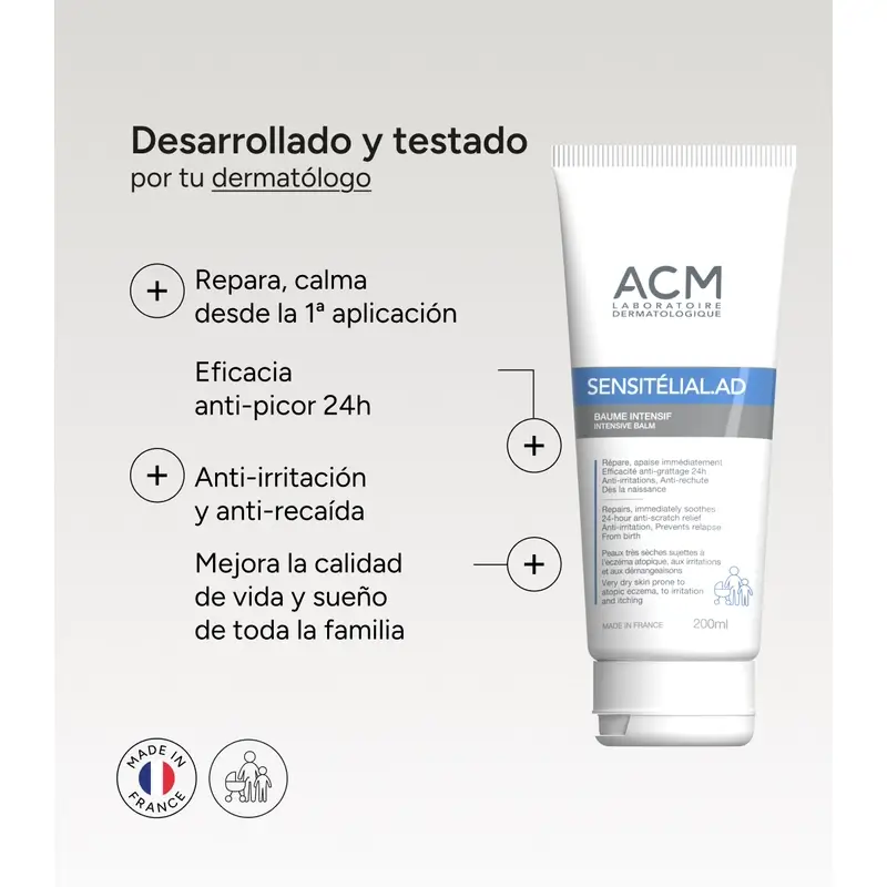 Acm Laboratoires Sensitelial.Ad Intenzívny balzam 200 ml 