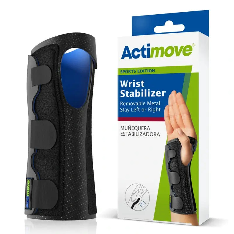 Actimove – stabilizátor zápästia s kovovou dlahou, obojručný