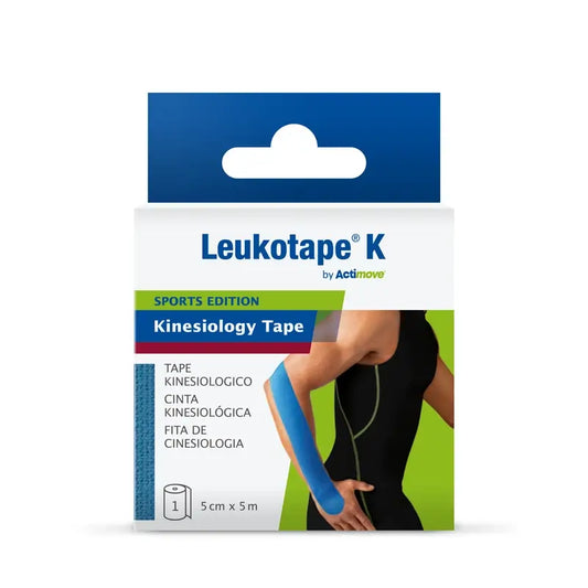 Leukotape K, modrá, 5 cm × 5 m