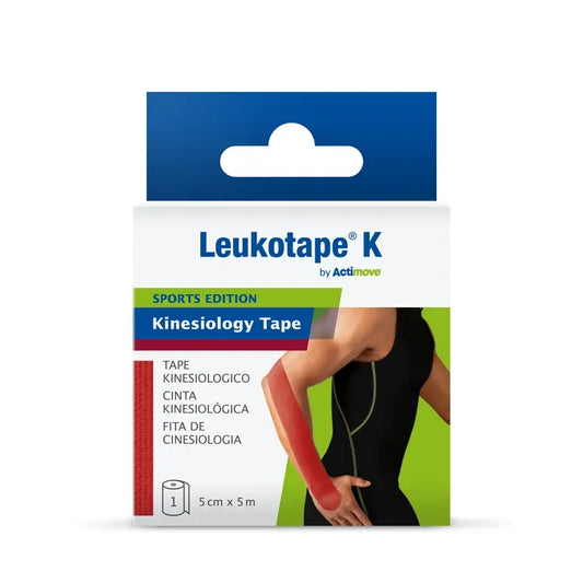 Leukotape K červená 5 cm × 5 m
