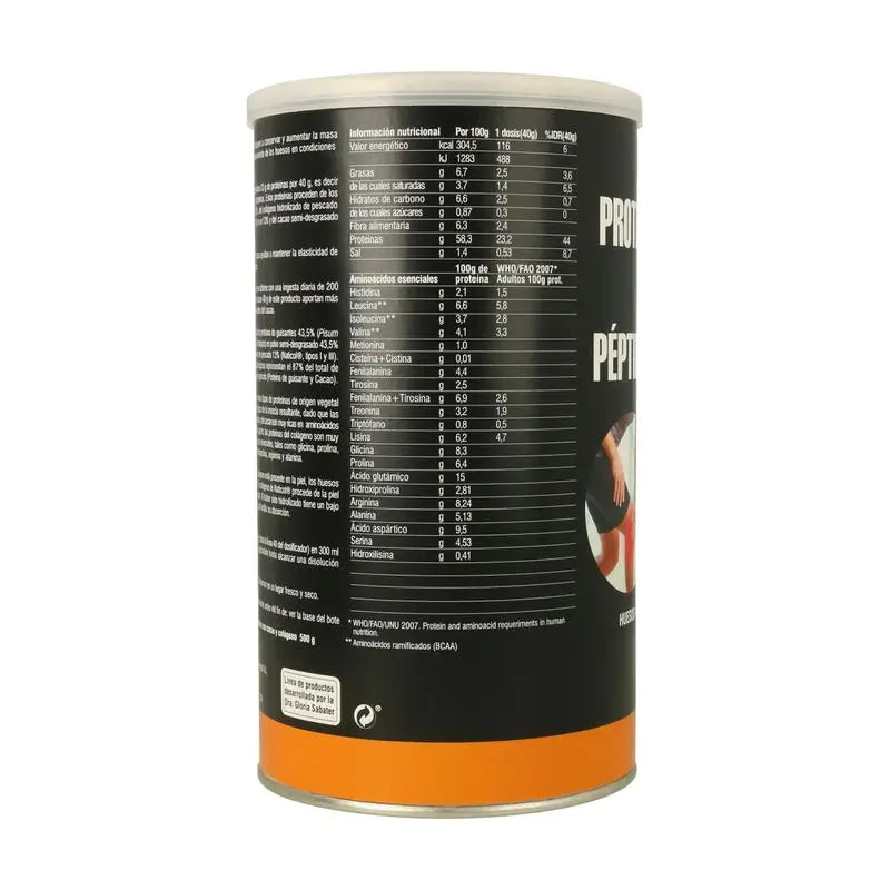 Active Foods Hrachový proteín s kolagénom a kakaom 500 g
