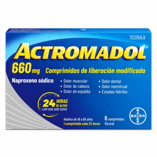 Actromadol 660 mg, 8 tabliet