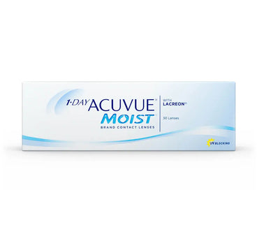 Acuvue 1 Day Moist Daily Lenses , 30 units