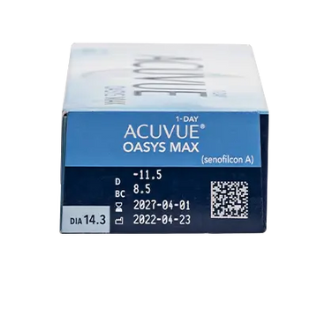 Acuvue 1 Day Oasys Max  jednodňové kontaktné šošovky, 30 kusov