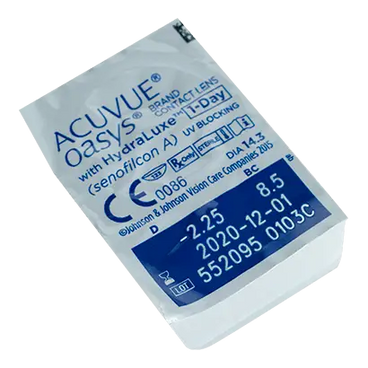 Acuvue 1 Day Oasys With Hydraluxe jednodňové kontaktné šošovky, 30 kusov
