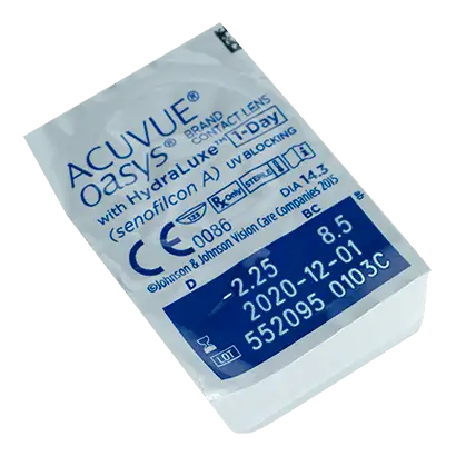 Acuvue 1 Day Oasys With Hydraluxe jednodňové kontaktné šošovky, 30 kusov