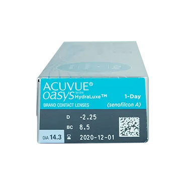 Acuvue 1 Day Oasys With Hydraluxe jednodňové kontaktné šošovky, 30 kusov