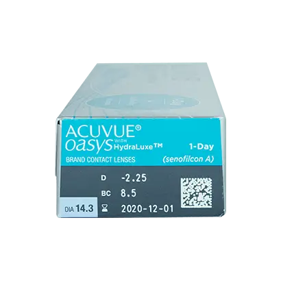 Acuvue 1 Day Oasys With Hydraluxe jednodňové kontaktné šošovky, 30 kusov