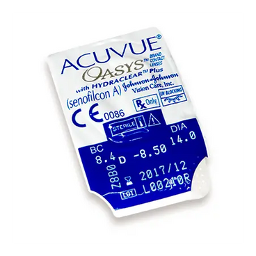  Kontaktné šošovky Acuvue Oasys s dvojtýždňovou výmenou, 6 kusov