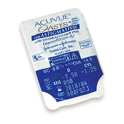 Acuvue Oasys torické kontaktné šošovky na 14 dní, 6 kusov