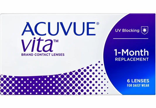 Kontaktné šošovky Acuvue Vita s dvojtýždňovou výmenou, 6 kusov