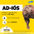 AdTab 56 mg žuvacie tablety pre psov s hmotnosťou 1,3–2,5 kg, 3 balenia