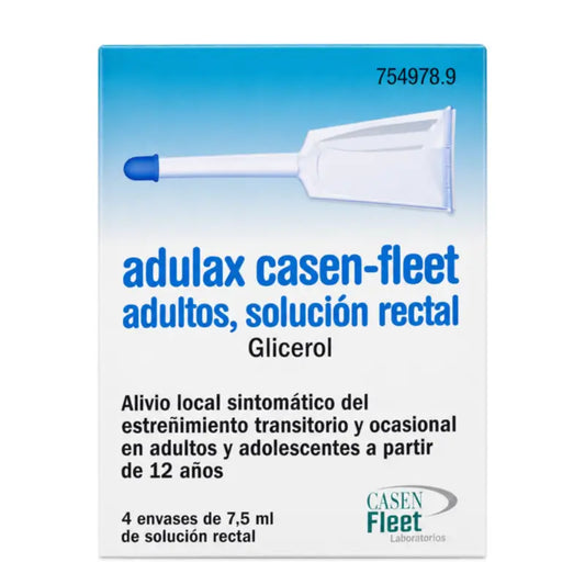 Adulax 6,14 ml rektálny roztok, 4 klyzmy po 7,5 ml