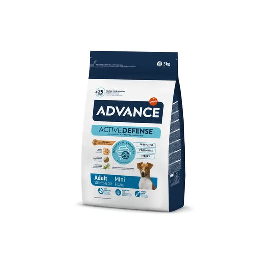 Advance Canine Adult Mini Kurča a ryža 3 kg, krmivo pre psov
