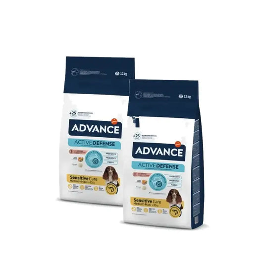 Advance Canine Adult Sensitive Salmon Arroz, balenie 2 x 12 kg, krmivo pre psov