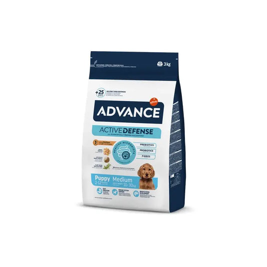 Advance Canine Puppy Medium Kurča a ryža 3 kg, krmivo pre psov
